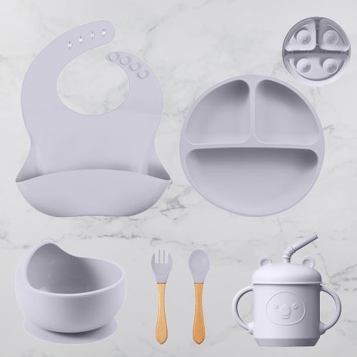 BabySet™ - Alimentation bébé set en silicone - Le nuage de shama