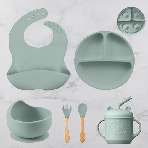 BabySet™ - Alimentation bébé set en silicone - Le nuage de shama